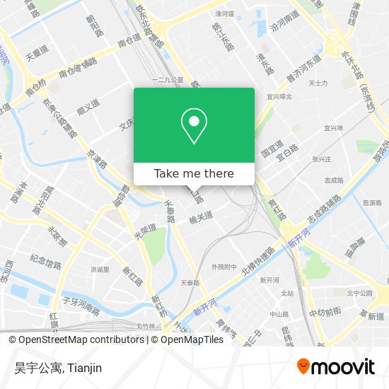 昊宇公寓 map