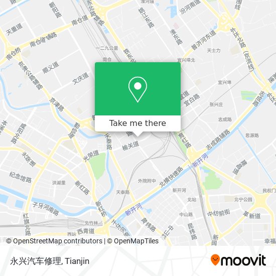 永兴汽车修理 map