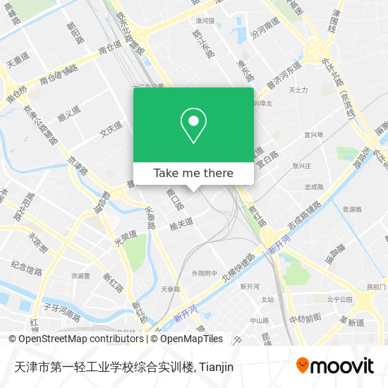 天津市第一轻工业学校综合实训楼 map