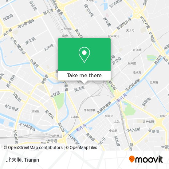 北来顺 map
