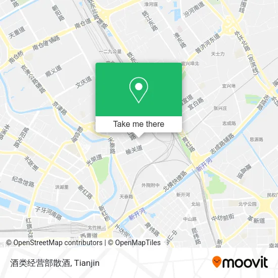 酒类经营部散酒 map