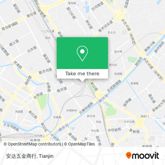 安达五金商行 map
