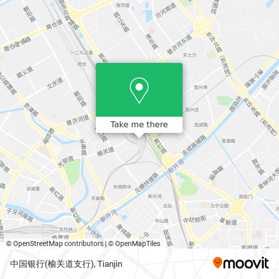 中国银行(榆关道支行) map