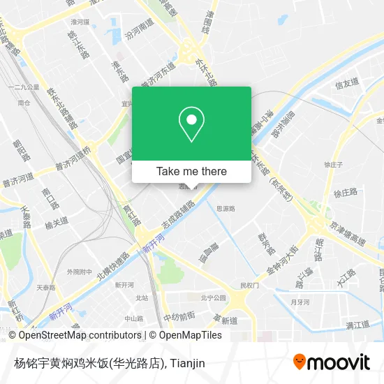 杨铭宇黄焖鸡米饭(华光路店) map
