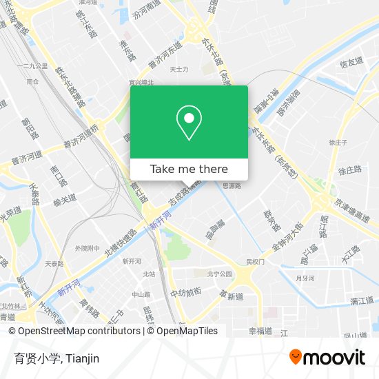 育贤小学 map