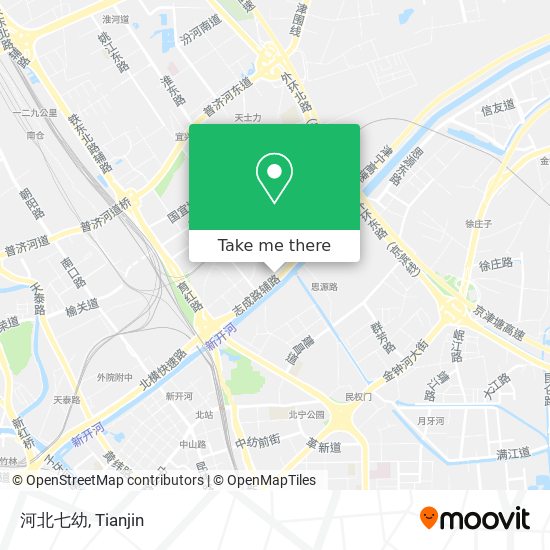 河北七幼 map