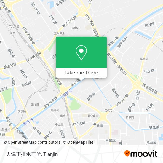 天津市排水三所 map