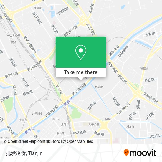 批发冷食 map