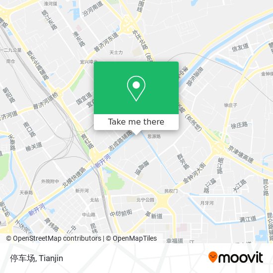 停车场 map