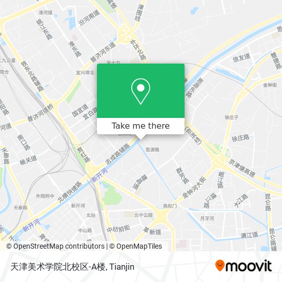 天津美术学院北校区-A楼 map