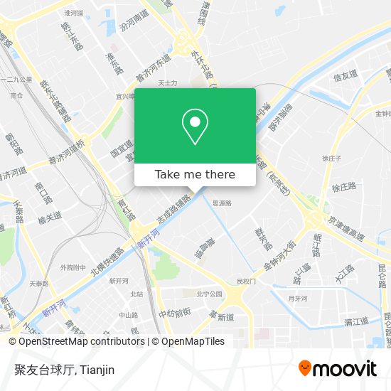 聚友台球厅 map