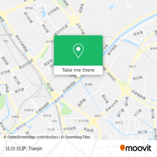 比尔·比萨 map