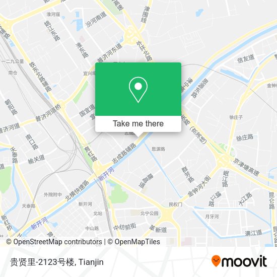 贵贤里-2123号楼 map