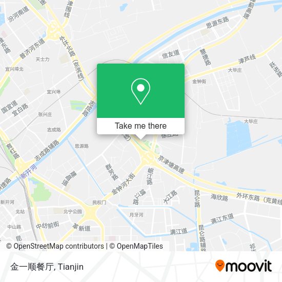 金一顺餐厅 map