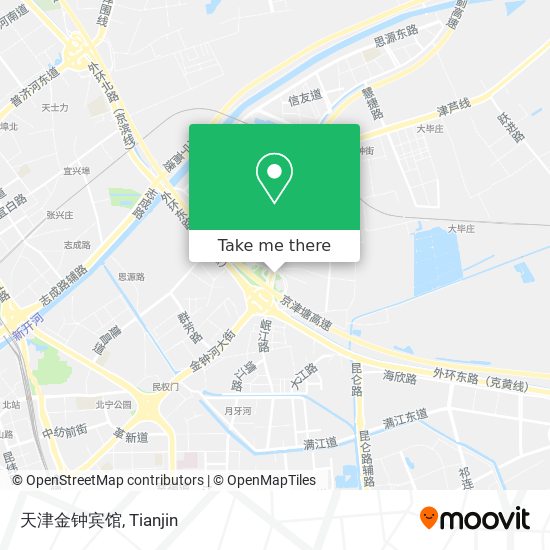 天津金钟宾馆 map