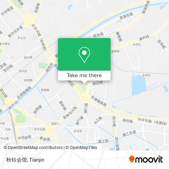 秋钰会馆 map