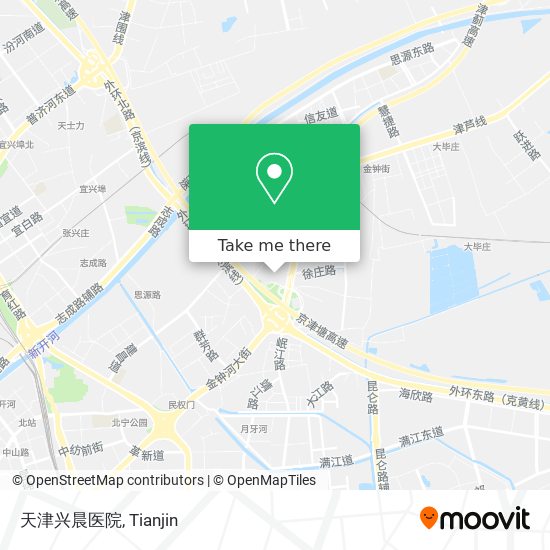 天津兴晨医院 map