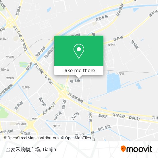金麦禾购物广场 map