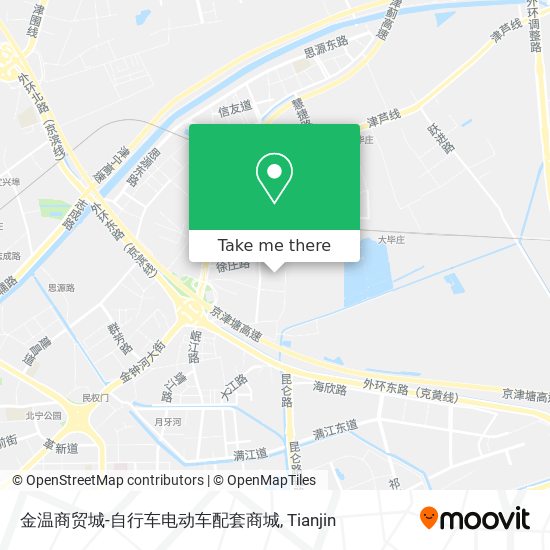 金温商贸城-自行车电动车配套商城 map