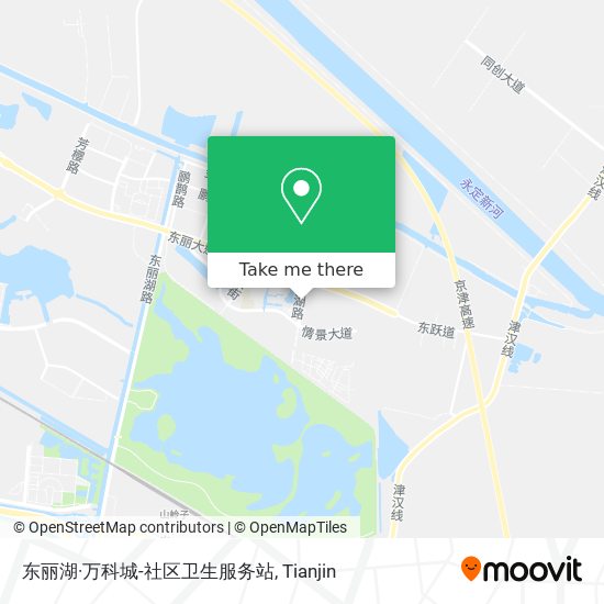 东丽湖·万科城-社区卫生服务站 map