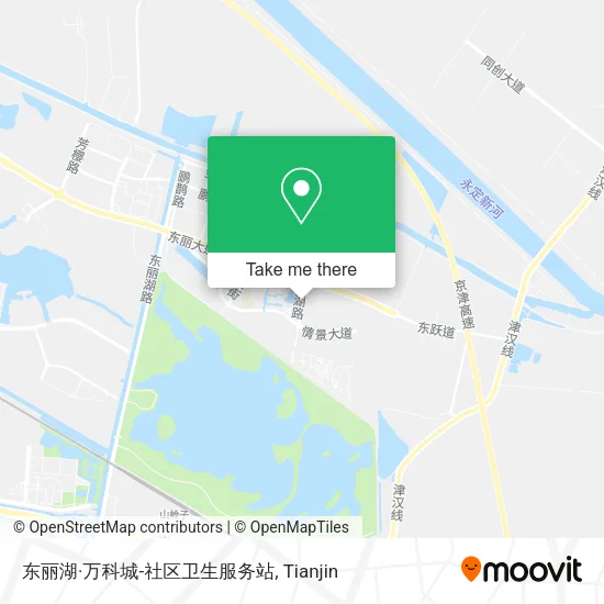 东丽湖·万科城-社区卫生服务站 map