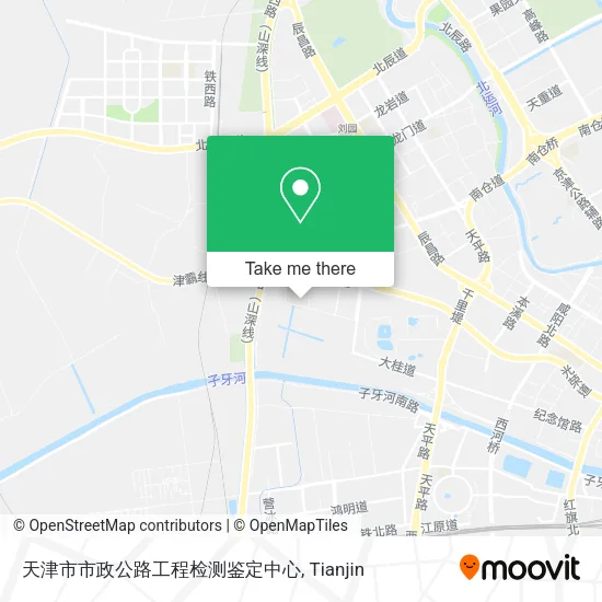 天津市市政公路工程检测鉴定中心 map