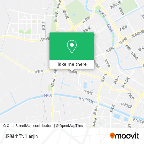 杨嘴小学 map