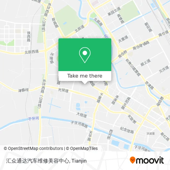 汇众通达汽车维修美容中心 map