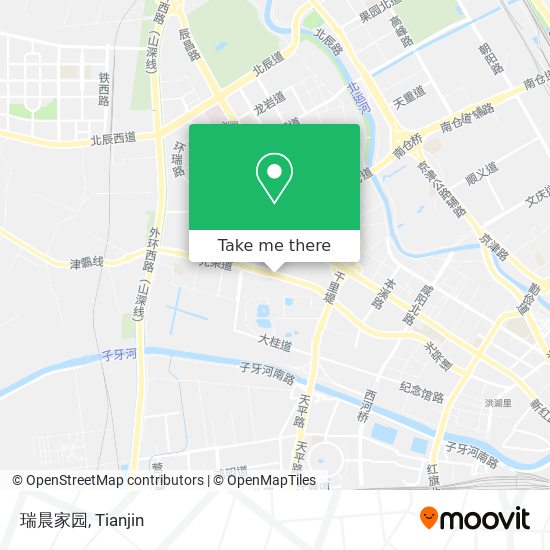 瑞晨家园 map