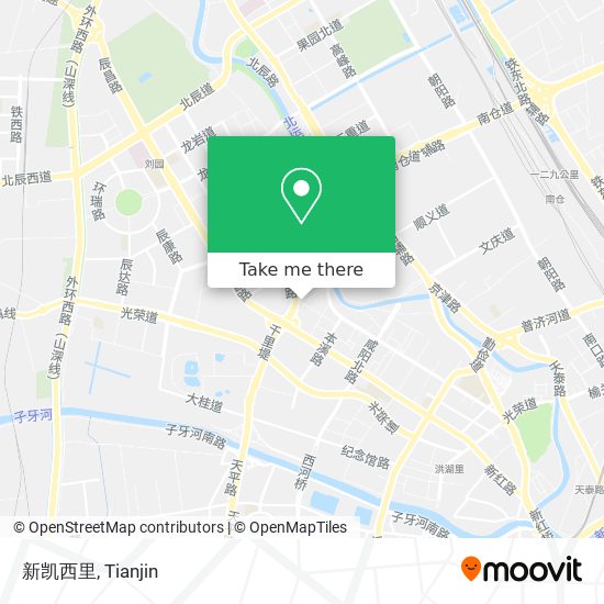 新凯西里 map