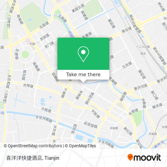 喜洋洋快捷酒店 map