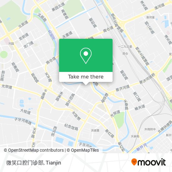 微笑口腔门诊部 map