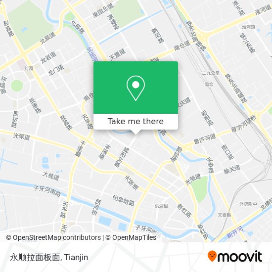 永顺拉面板面 map