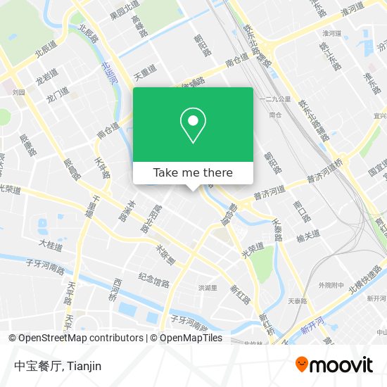 中宝餐厅 map