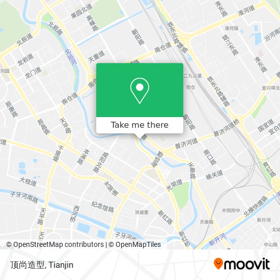 顶尚造型 map