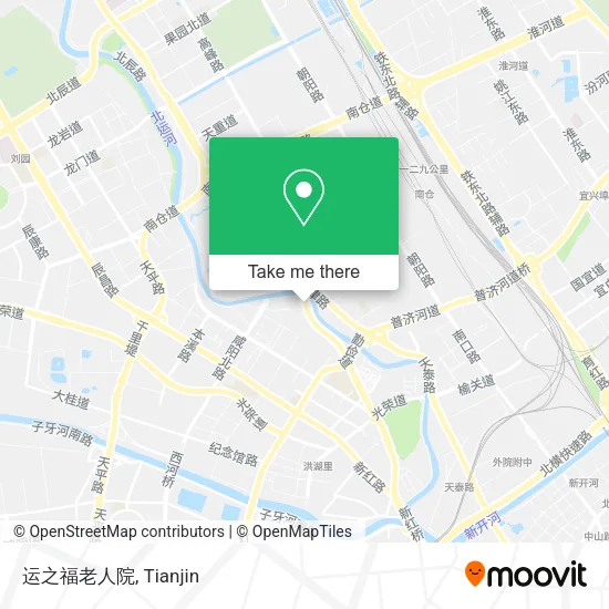 运之福老人院 map