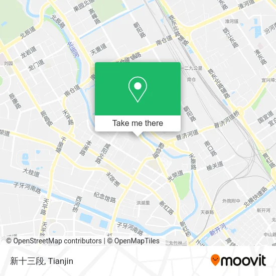 新十三段 map