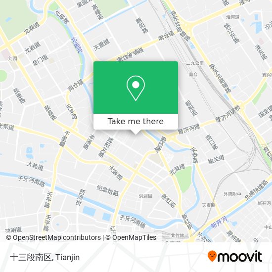 十三段南区 map