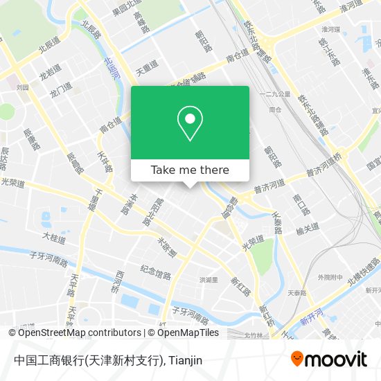 中国工商银行(天津新村支行) map