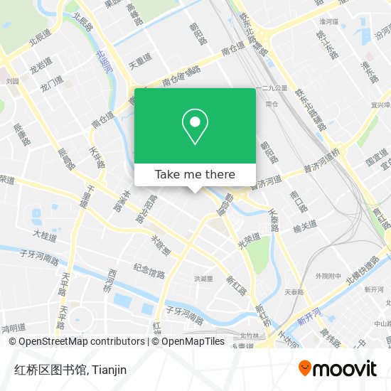 红桥区图书馆 map