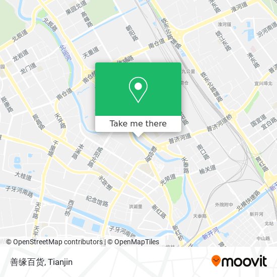 善缘百货 map