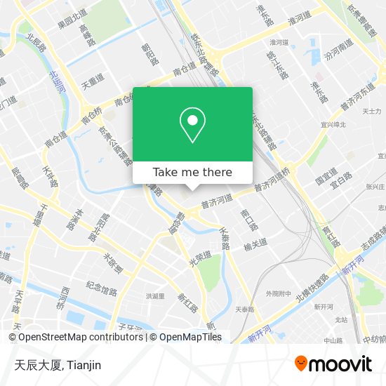 天辰大厦 map