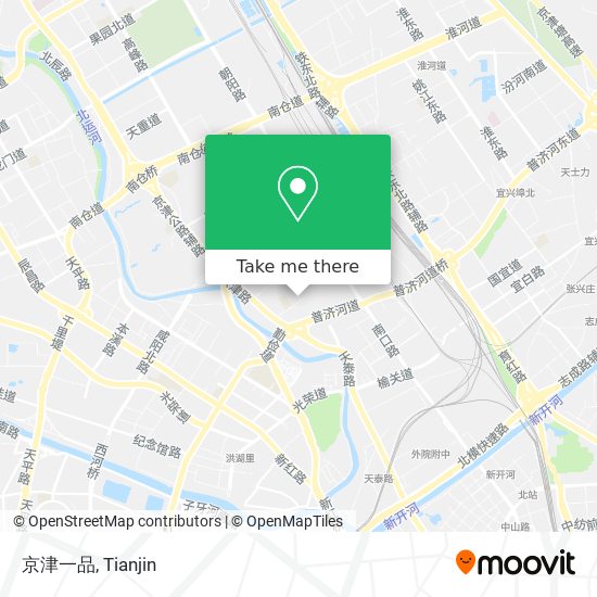 京津一品 map