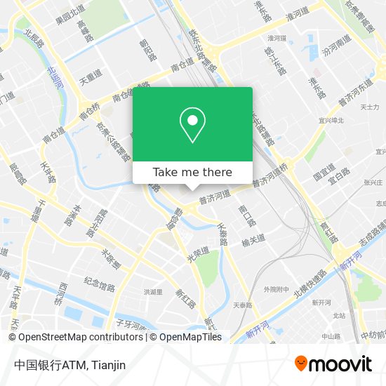 中国银行ATM map