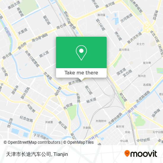 天津市长途汽车公司 map