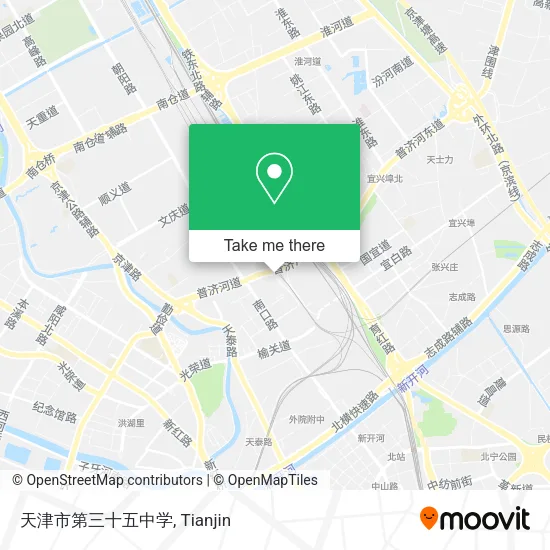 天津市第三十五中学 map