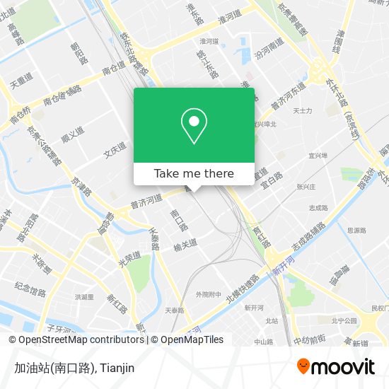 加油站(南口路) map