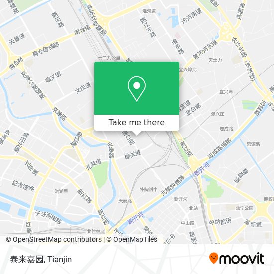 泰来嘉园 map