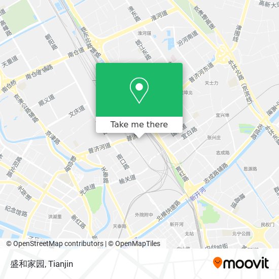盛和家园 map
