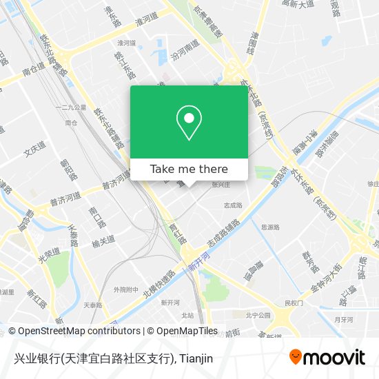 兴业银行(天津宜白路社区支行) map